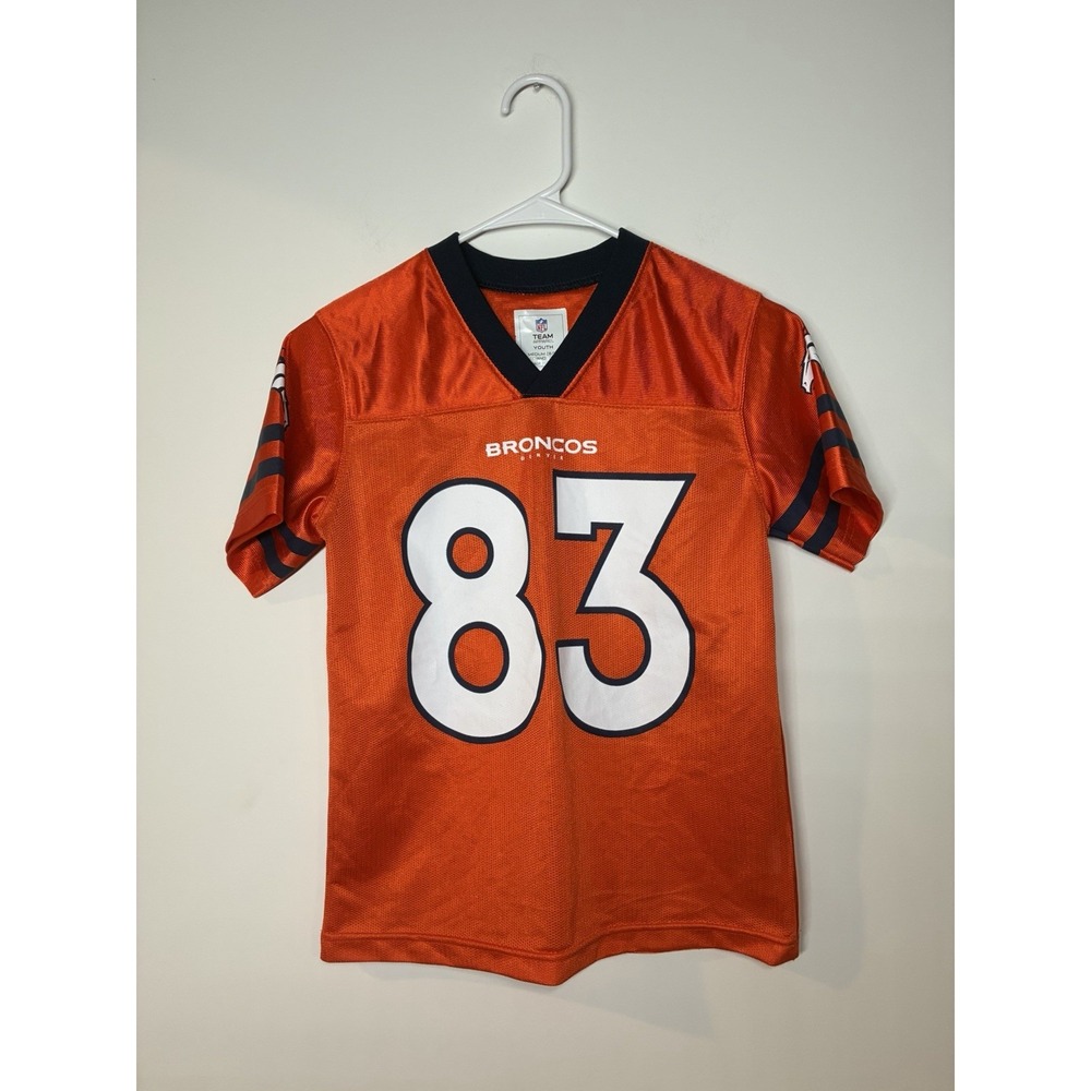 Denver Broncos #83 Wes Welker Youth 8/10 Football Jersey by Team Apparel